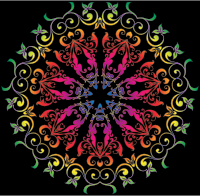 Colorful Floral Design 7