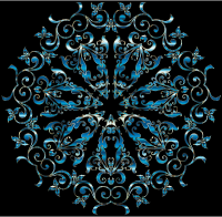 Prismatic Floral Design 7