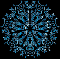 Prismatic Floral Design 10