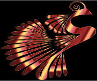 Colorful Stylized Peacock 9