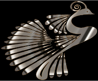 Colorful Stylized Peacock 28