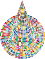 Colorful Witch's Hat