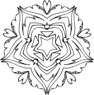 Flower Line Art 2