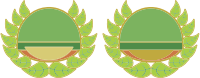 Green Wreath Plaques