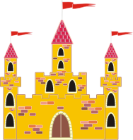 Colorful Medieval Castle