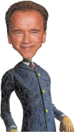 Arnold Schwarzenegger Caricature