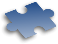 Puzzle Piece Blue