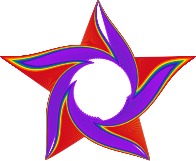 Twisted Rainbow Star