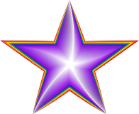 Spiritual Rainbow Star