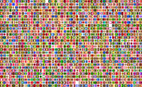 Colorful Squares Background 2