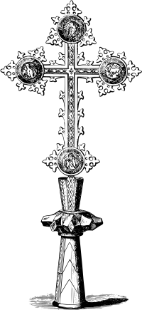 Mounted cross