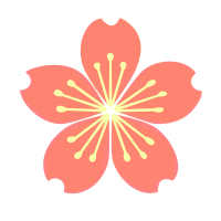 Cherry blossom-loading spinner