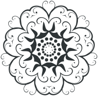 Silhouette Flourish Design