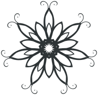 Silhouette Flourish Design 3