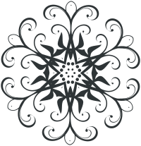 Silhouette Flourish Design 6