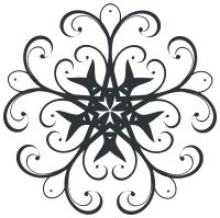 Silhouette Flourish Design 7