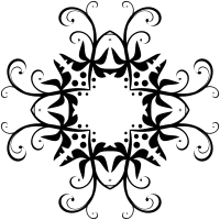 Silhouette Flourish Design 9
