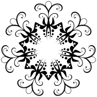 Silhouette Flourish Design 11