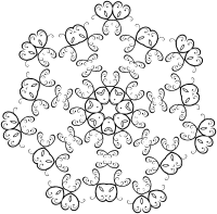 Silhouette Flourish Design 14