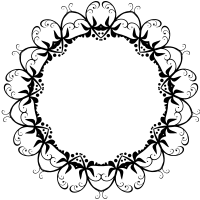 Silhouette Flourish Design 16