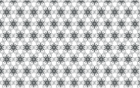 Silhouette Flourish Seamless Pattern