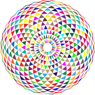 Colorful Toroid Mandala