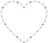 Decorative Flourish Heart 3
