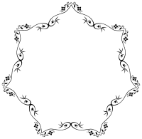 Decorative Vintage Style Frame 2