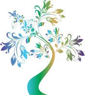 Colorful Floral Tree 2