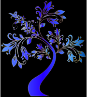 Colorful Floral Tree 4