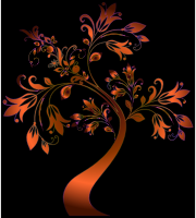 Colorful Floral Tree 10