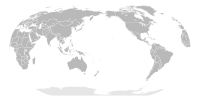 World Map - Japan POV