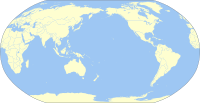World Map - Japan POV - colour