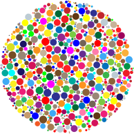 Colorful Circle Fractal