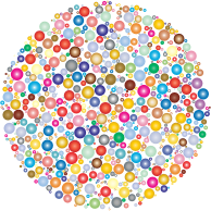 Colorful Circle Fractal 2