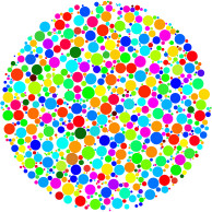 Colorful Circle Fractal 3