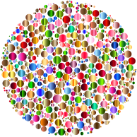 Colorful Circle Fractal 5
