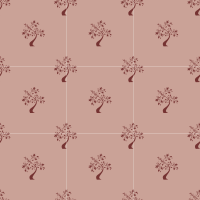 Tree-seamless pattern