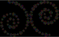 Geometric Spiral Art