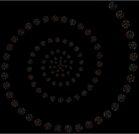 Geometric Spiral Art 2