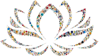 Colorful Lotus Flower Circles 5