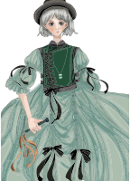 Young Lady In A Dress