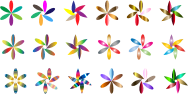 Simple Colorful Flowers