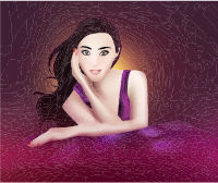 Asian Woman's Portrait