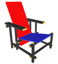 3D Beach Chair