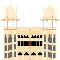 Kuala Lumpur Railway Station (southwest corner depicted)