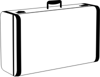 White Suitcase