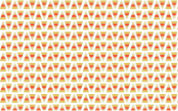 Candy Corn Seamless Pattern