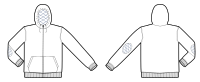 Hoodie template