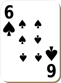 White deck: 6 of spades